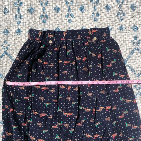 Vintage Corduroy Duck Skirt - Picture 3 of 9